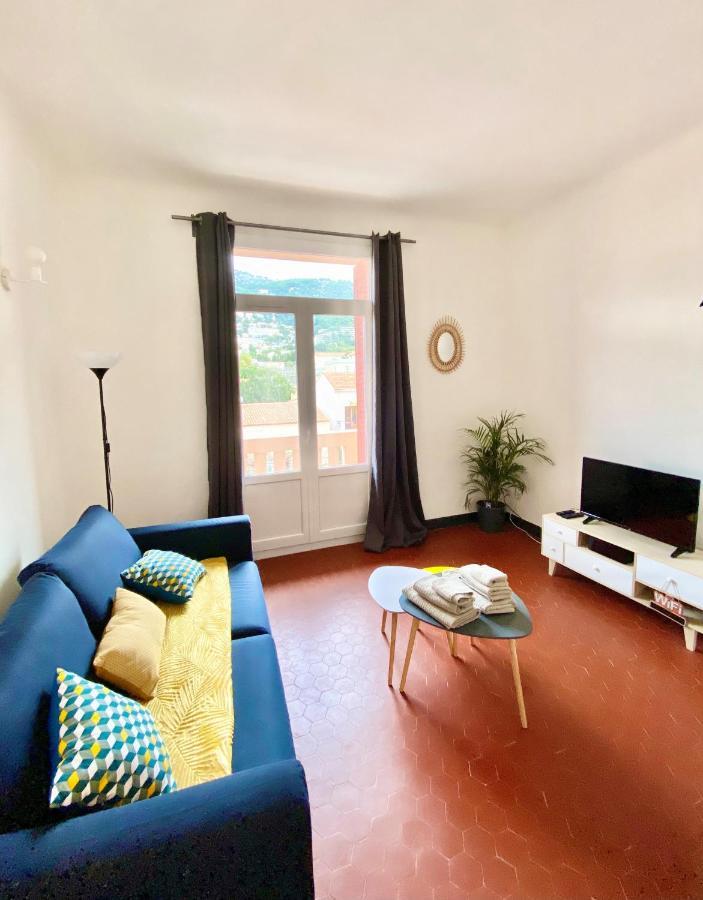 Vue Faron - Appart Cosy - Proche Telepherique/Gare Toulon Exterior foto